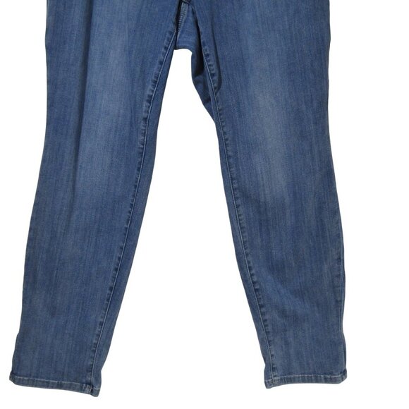 JUDY BLUE Jeans 16W Elastic Waist High Rise Cargo Tapered Medium Wash  JB88496 - Picture 3 of 10